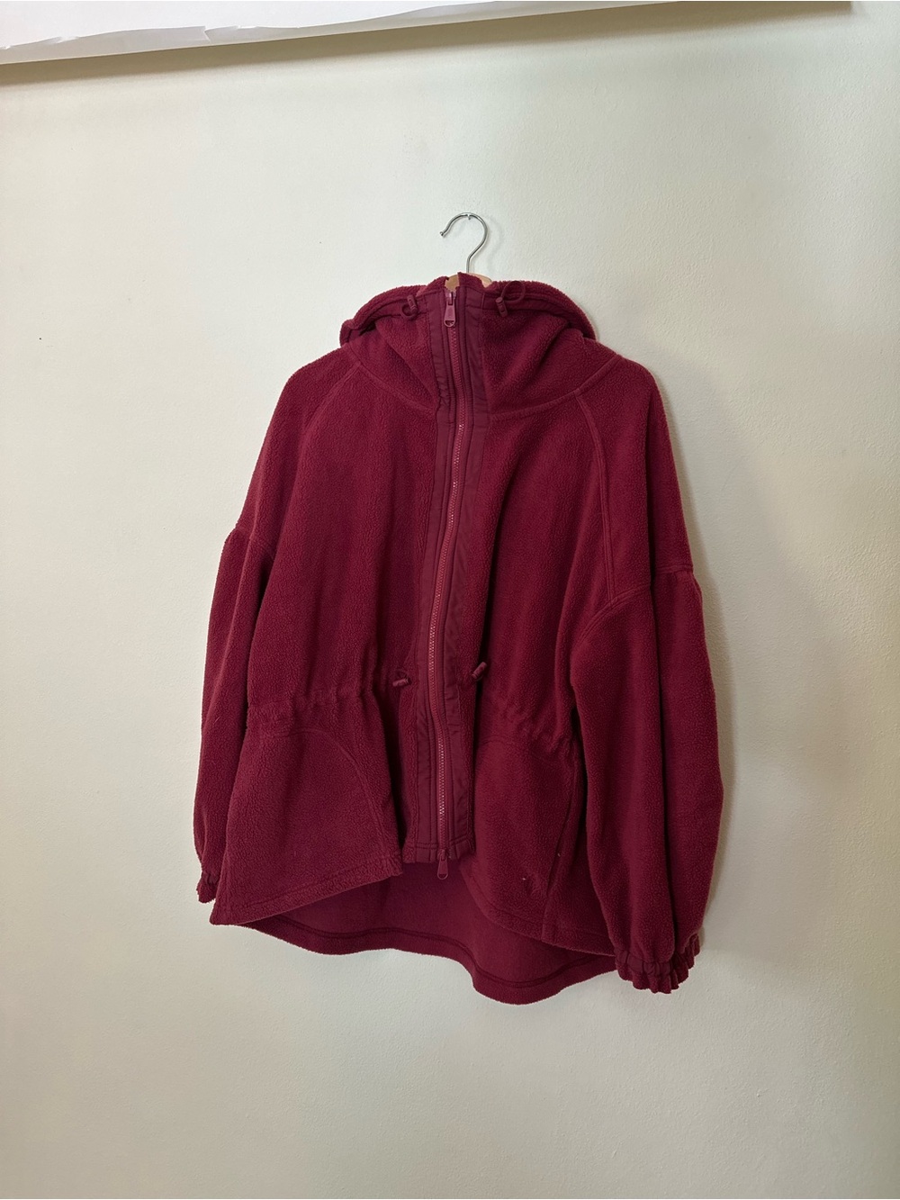 Free People Movement high neck zip up fleece
